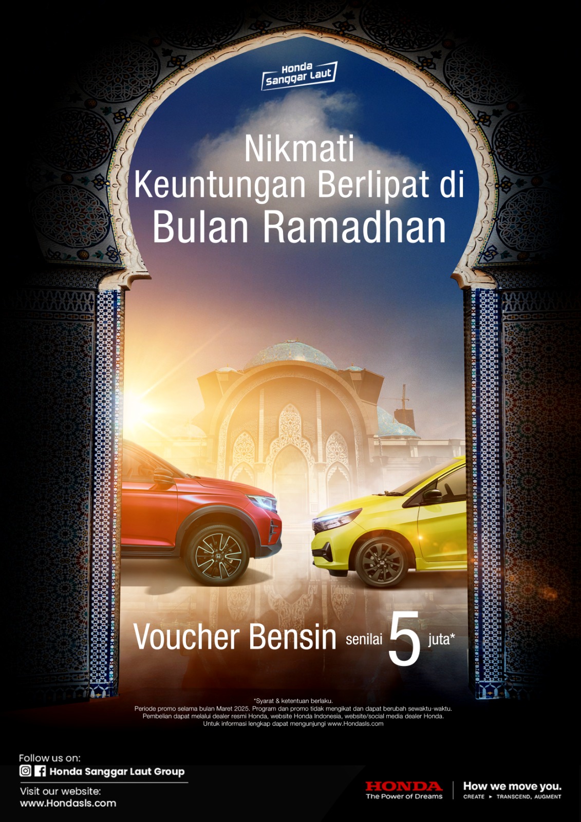 Beli Mobil Honda Dapet Voucher Bensin 5juta